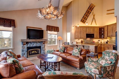 Tyra Summit Living Area Breckenridge Lodging Vacation Rentals