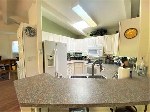 Fully Stocked Open Kitchen