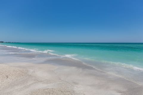 On the beach