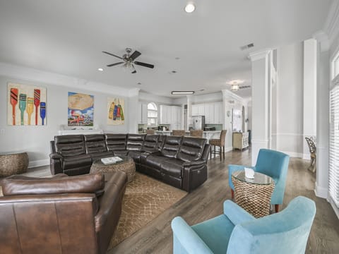 Living Room and Sitting Area