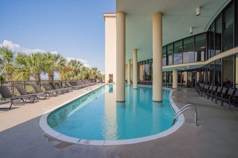 Indoor pool, outdoor pool