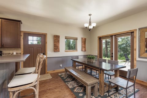 Main Living Space - TV, Wood Burning Fire Place (wood provided)