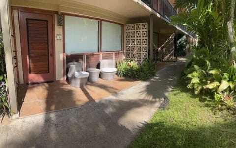 Outside sitting area