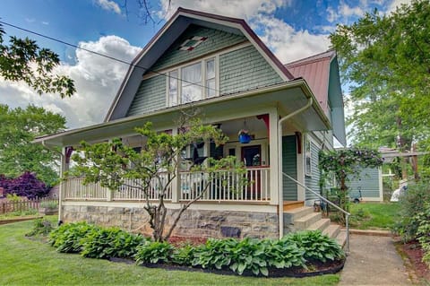 Your apartment is on the upper level of this beautiful Dutch Colonial home.