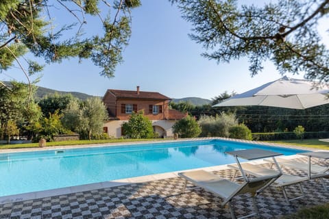 Swimming pool and outdoor view