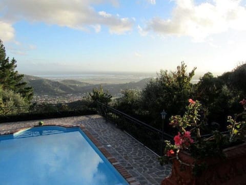 Swimming pool and view