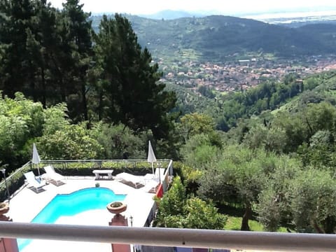Swimming pool with view