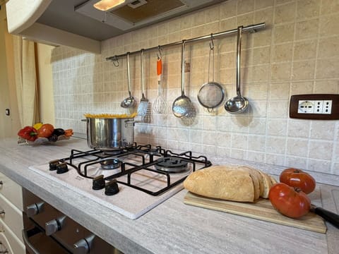 Kitchen, Kitchen Appliance, Countertop, Kitchen Stove, Gas Stove, Stove, Cooktop, Major Appliance, Home Appliance