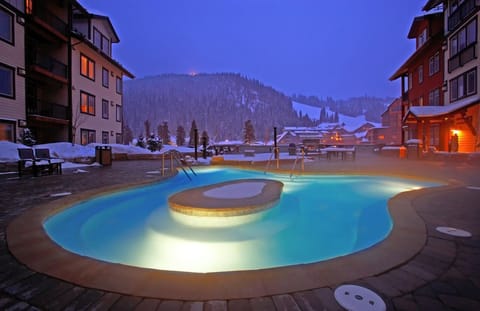 Indoor pool, a heated pool