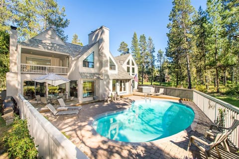 The entire outside area is fenced in the back.