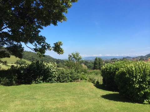 View from Woodcombe Lodge putting green