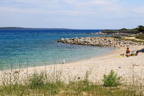 On the beach