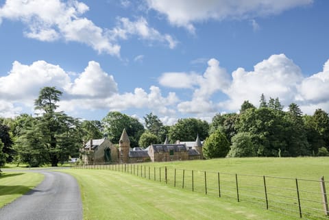 Monteviot Stables West - paddocks surrounding the house