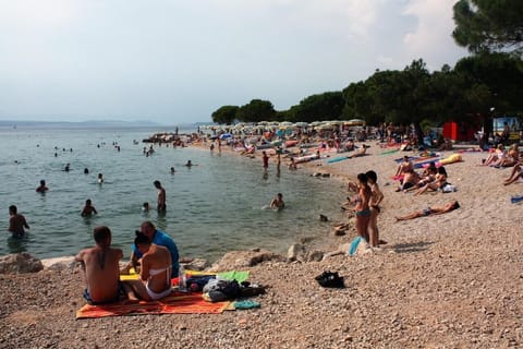 On the beach