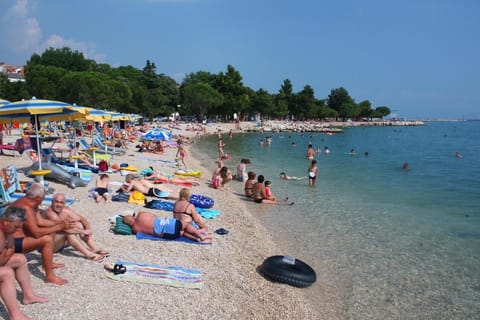 On the beach