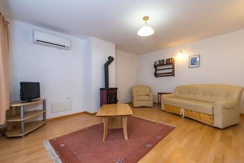 Koritnica Apartments - Dolina - living room (double sofa bed)