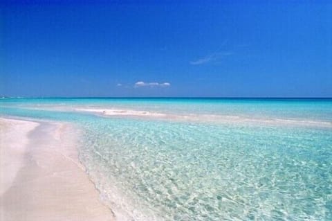 Beach nearby, sun loungers, beach towels