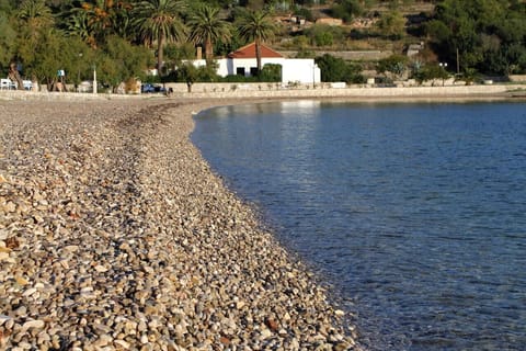 On the beach