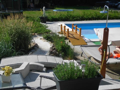 Indoor pool, a heated pool