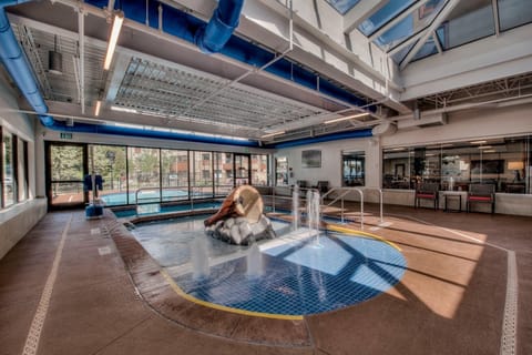 Indoor pool, outdoor pool