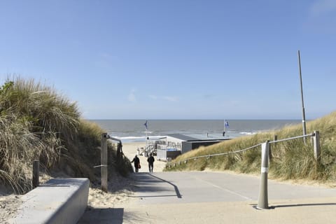 On the beach