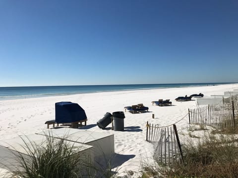 On the beach