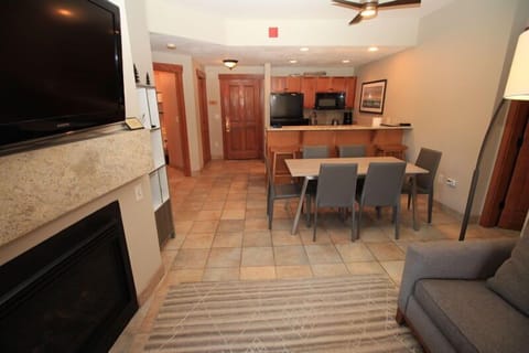 Living and dining area