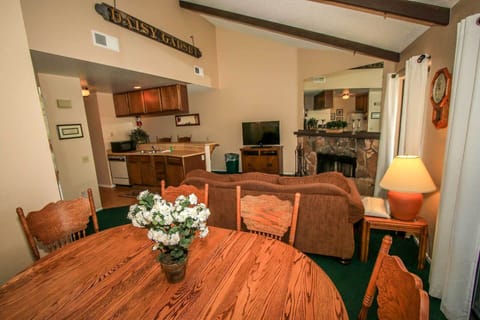View Of Living Room From Dining Area