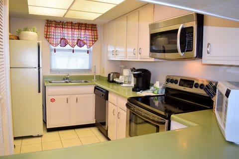 I see a coffee maker - good morning.