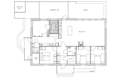 blueprint of the house