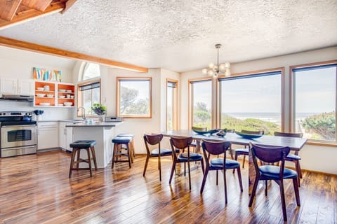 The open floor plan is perfect for spending time together.