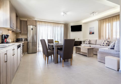 Living and dining area,Triopetra,Rethymno