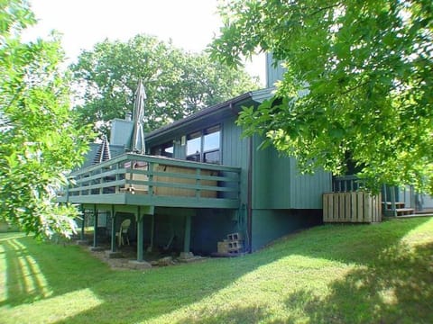 Side/rear view of the property.