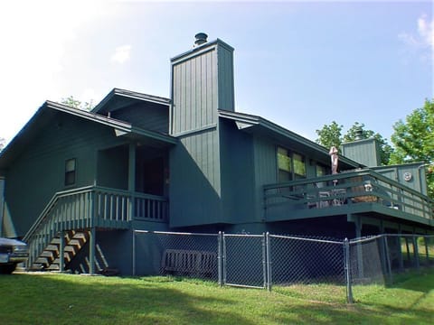 Outside view from the back