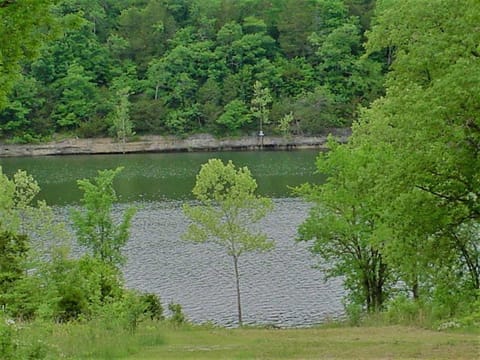 Lake view from deck