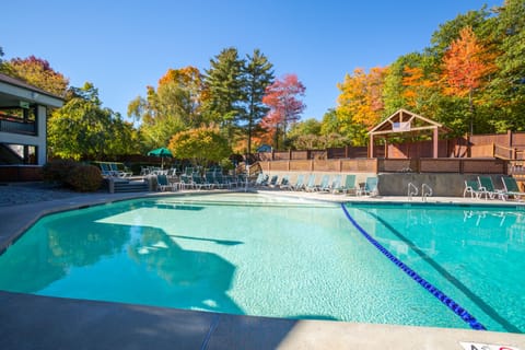 Indoor pool, outdoor pool