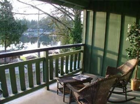 Cottage Porch and with Gorgeous Views of Shawnigan Lake
