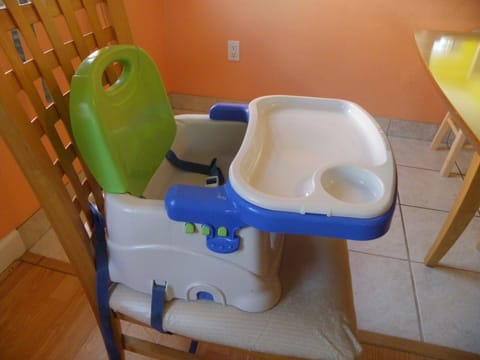 Booster seat or use with tray