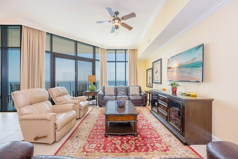 The Oasis 3207, Orange Beach, Alabama, beach front, 3 bedroom top-floor condominium on the 32nd floor