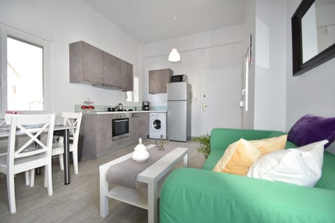 New Modern Apartment in Chania,Living and dining area