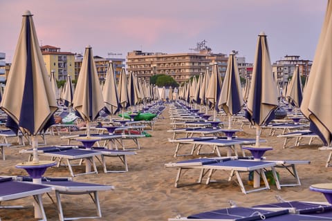 Beach umbrellas