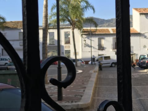 THE PLAZA FROM OUR LOUNGE.