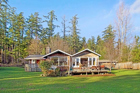 Spacious yard for 1 dog to play in.