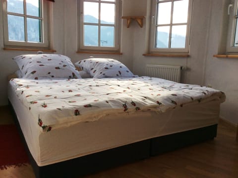 2 bedrooms, internet, bed sheets