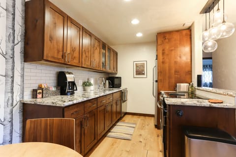 Remodeled Kitchen and Dining Area. Fully Stocked for Cooking