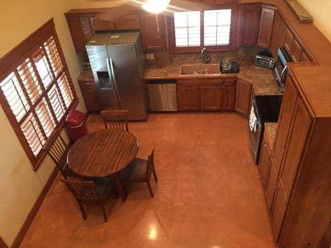 Ample dining space available 