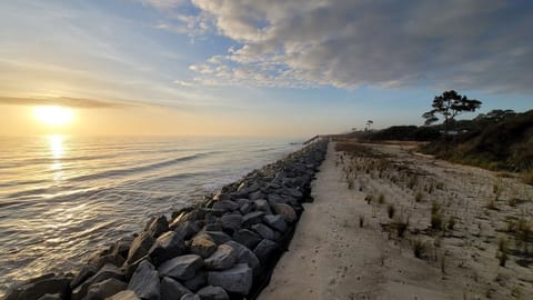 Beach nearby