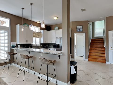 Kitchen - Breakfast Bar Seats Three