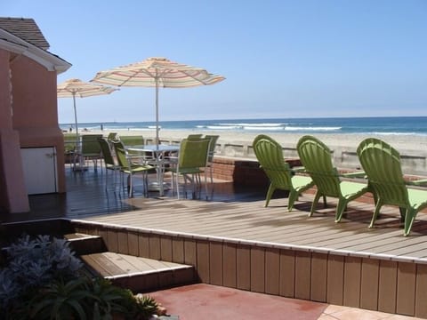 The best patio in Mission Beach!