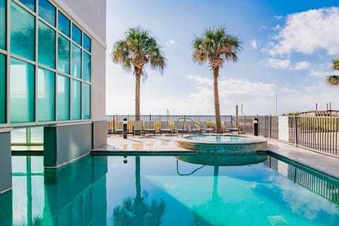 Indoor pool, a heated pool